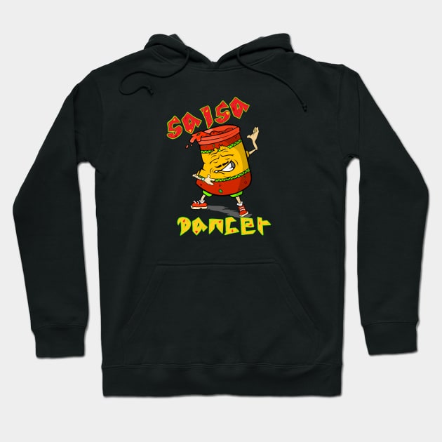 Salsa Dancer Hoodie by EddieMan